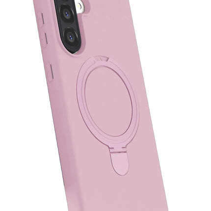 Samsung Galaxy A17 5G Regal Magsafe Standlı Kapak Kılıf - Açık Pembe 3