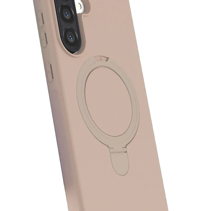 Samsung Galaxy A17 5G Regal Magsafe Standlı Kapak Kılıf - Çöl Titanyum 3