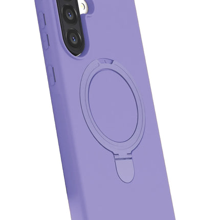 Samsung Galaxy A17 5G Regal Magsafe Standlı Kapak Kılıf - Lila 3