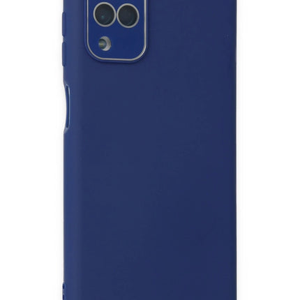Samsung Galaxy A22 Lansman Glass Kapak Kılıf - Sky Blue 2