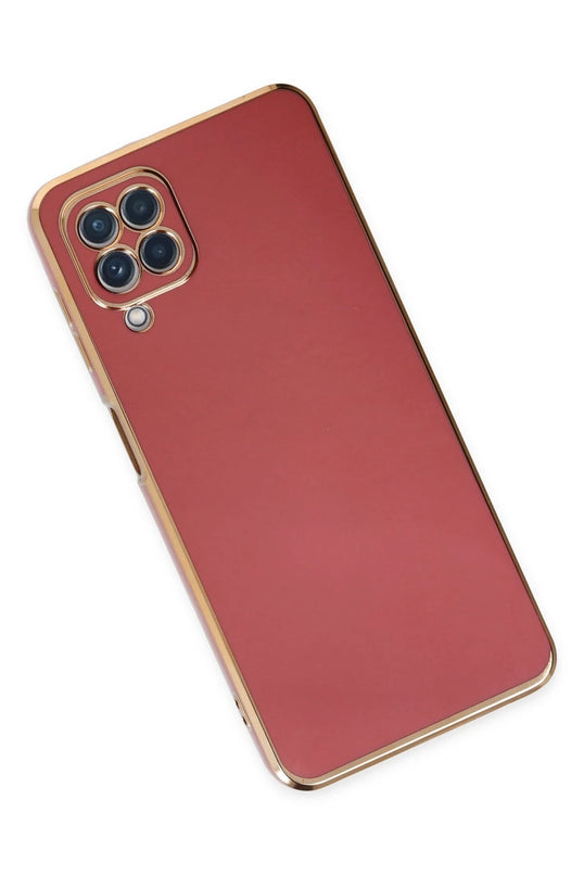 Samsung Galaxy A22 Volet Silikon Kılıf - Kırmızı 3