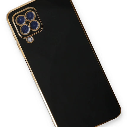 Samsung Galaxy A22 Volet Silikon Kılıf - Siyah 3