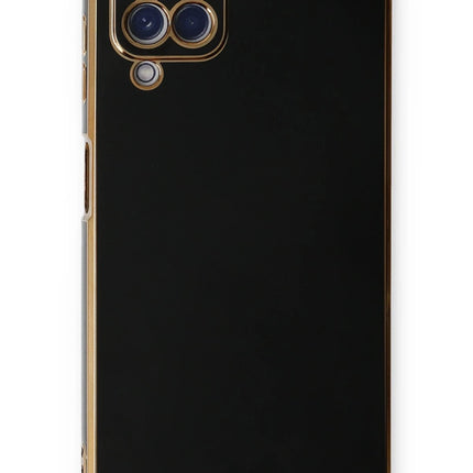 Samsung Galaxy A22 Volet Silikon Kılıf - Siyah 2