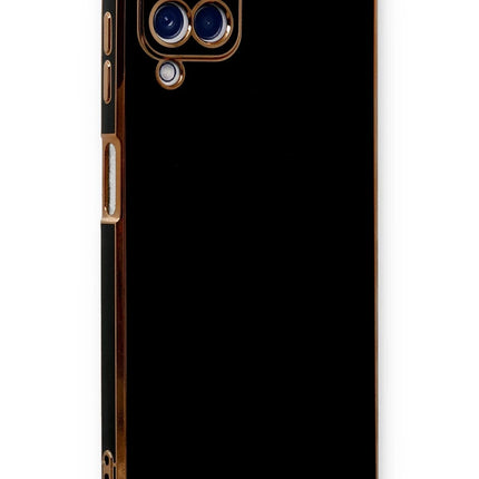 Samsung Galaxy A22 Volet Silikon Kılıf - Siyah