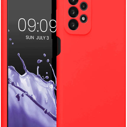 Samsung Galaxy A23 4G First Silikon Kılıf - Kırmızı