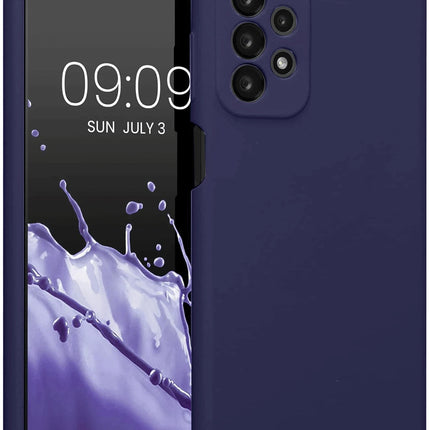 Samsung Galaxy A23 4G First Silikon Kılıf - Lacivert