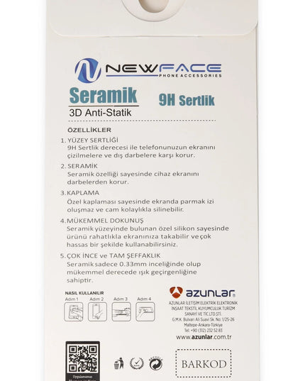 Samsung Galaxy A24 4G 3D Antistatik Seramik Nano Ekran Koruyucu 5