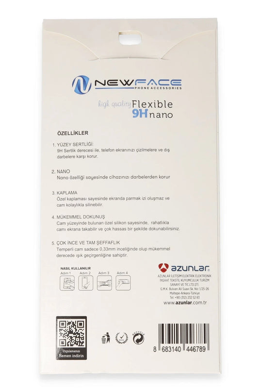 Samsung Galaxy A25 5G 6D Antistatik Mat Seramik Hayalet Nano Ekran Koruyucu 3