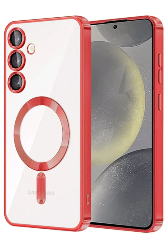 Samsung Galaxy A26 Kross Magneticsafe Kapak Kılıf - Kırmızı