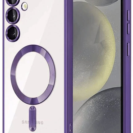Samsung Galaxy A26 Kross Magneticsafe Kapak Kılıf - Mor
