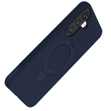 Samsung Galaxy A26 Regal Magsafe Standlı Kapak Kılıf - Lacivert 4