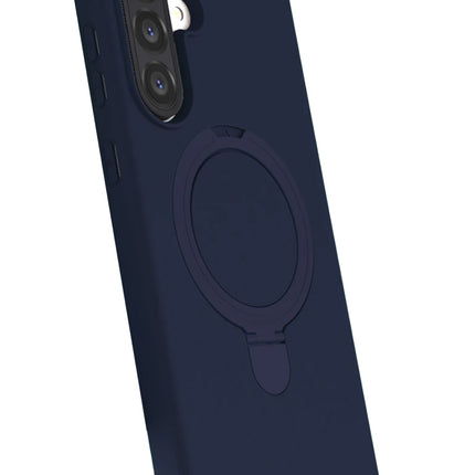 Samsung Galaxy A26 Regal Magsafe Standlı Kapak Kılıf - Lacivert 3
