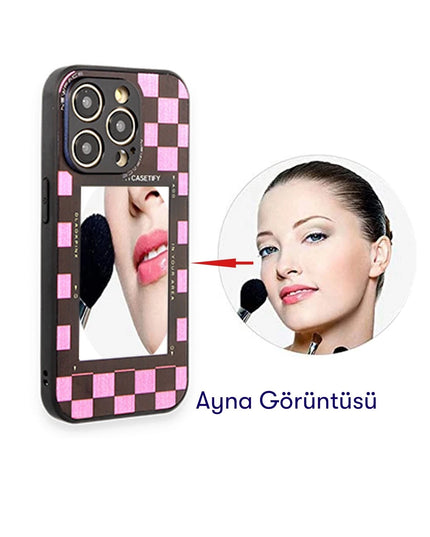 Samsung Galaxy A33 5G Mirror Desenli Kapak Kılıf - Desen 7 5