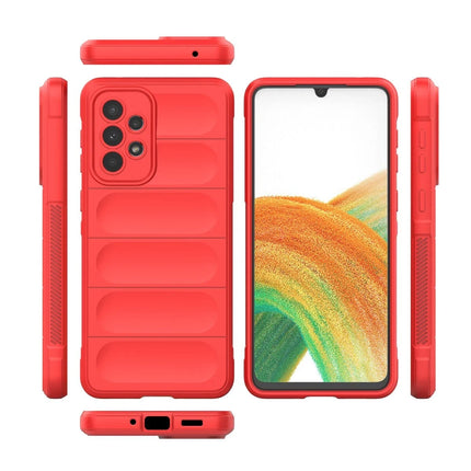 Samsung Galaxy A33 5G Optimum Silikon Kılıf - Kırmızı 3