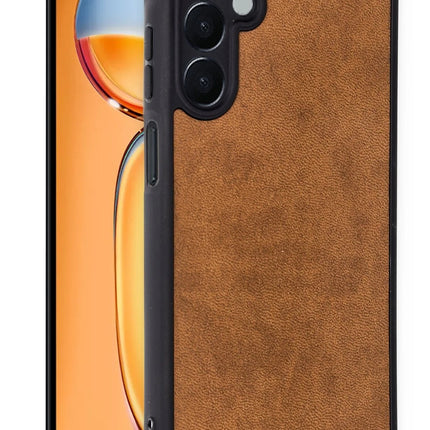 Samsung Galaxy A35 5G Aras Deri Kapak Kılıf - Taba 2