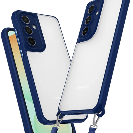 Samsung Galaxy A35 5G Penta Silikon Kılıf - Lacivert