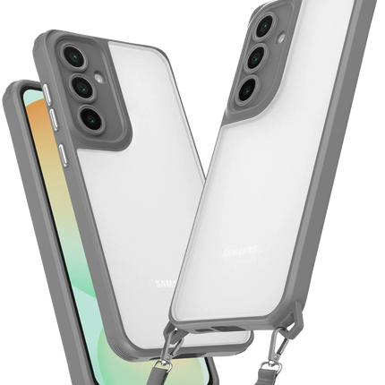 Samsung Galaxy A35 5G Penta Silikon Kılıf - Titan Gri