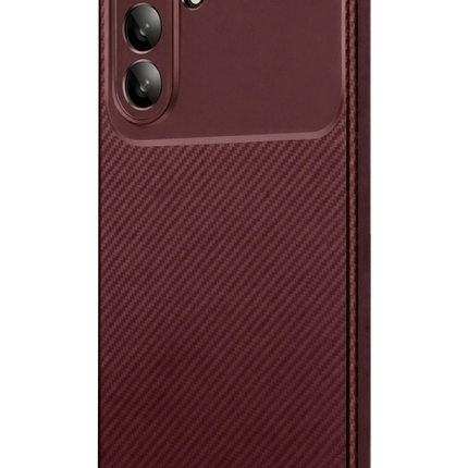 Samsung Galaxy A37 5G Auto Focus Karbon Kapak Kılıf - Bordo 3