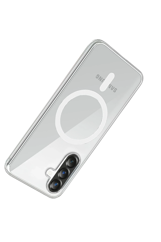 Samsung Galaxy A37 5G Combo Sert Şeffaf Magsafe Kapak Kılıf 4