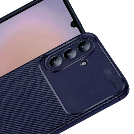 Samsung Galaxy A37 5G Auto Focus Karbon Kapak Kılıf - Lacivert 3