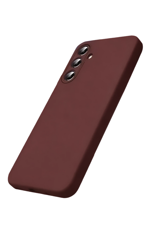 Samsung Galaxy A37 5G First Silikon Kılıf - Bordo 2