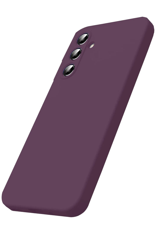 Samsung Galaxy A37 5G First Silikon Kılıf - Mürdüm 2