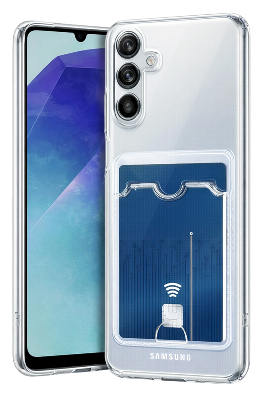 Samsung Galaxy A37 5G Kart Şeffaf Silikon Kılıf