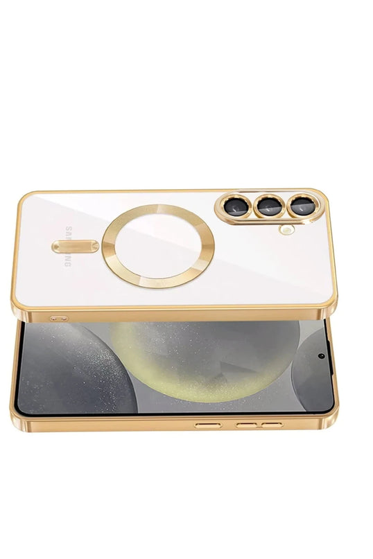 Samsung Galaxy A37 5G Kross Magneticsafe Kapak Kılıf - Gold 3