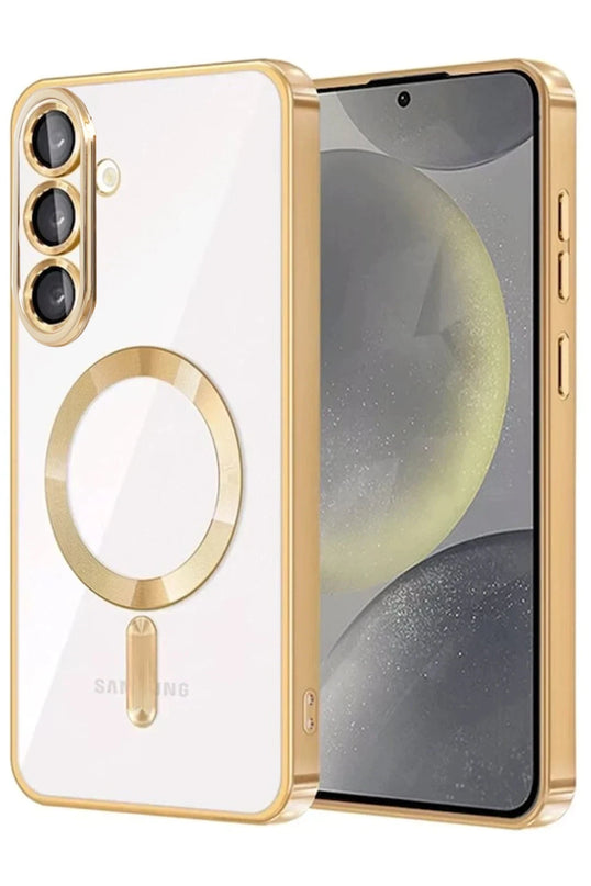 Samsung Galaxy A37 5G Kross Magneticsafe Kapak Kılıf - Gold