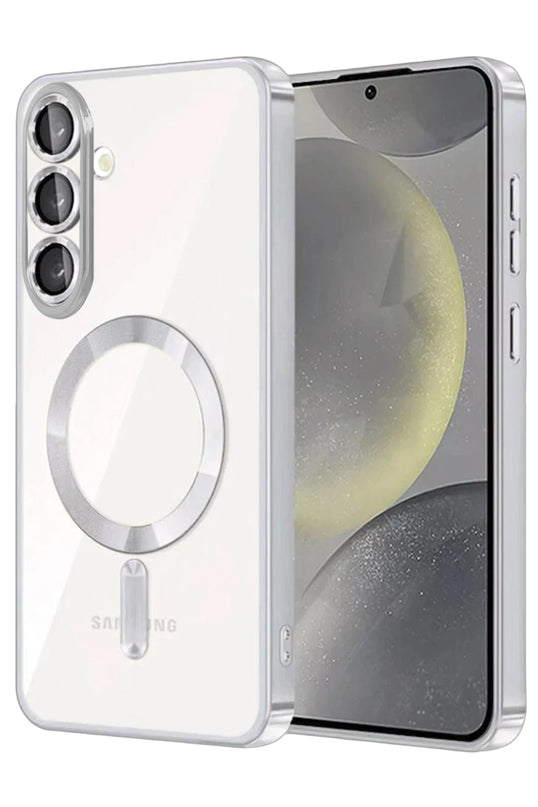 Samsung Galaxy A37 5G Kross Magneticsafe Kapak Kılıf - Gümüş