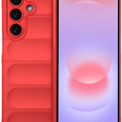 Samsung Galaxy A37 5G Optimum Silikon Kılıf - Kırmızı