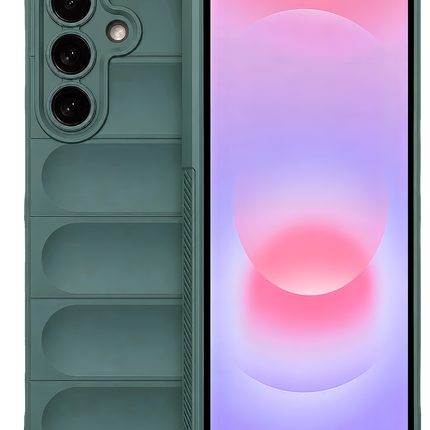 Samsung Galaxy A37 5G Optimum Silikon Kılıf - Koyu Yeşil
