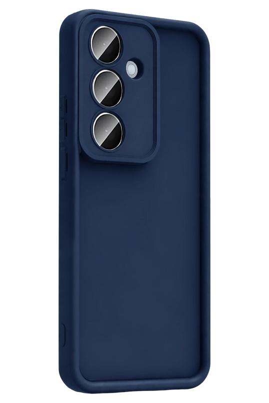 Samsung Galaxy A37 5G Viera Silikon Kılıf - Lacivert 3