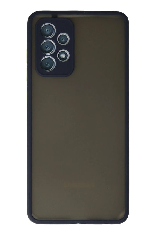 Samsung Galaxy A52 Montreal Silikon Kapak Kılıf - Lacivert