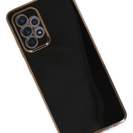 Samsung Galaxy A52 Volet Silikon Kılıf - Siyah 2