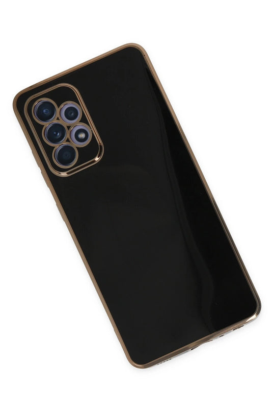 Samsung Galaxy A52 Volet Silikon Kılıf - Siyah 2