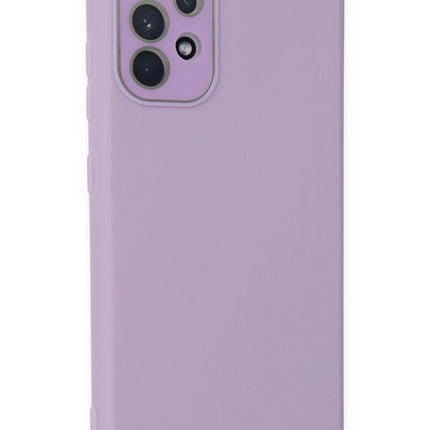 Samsung Galaxy A53 5G Lansman Glass Kapak Kılıf - Lila 2