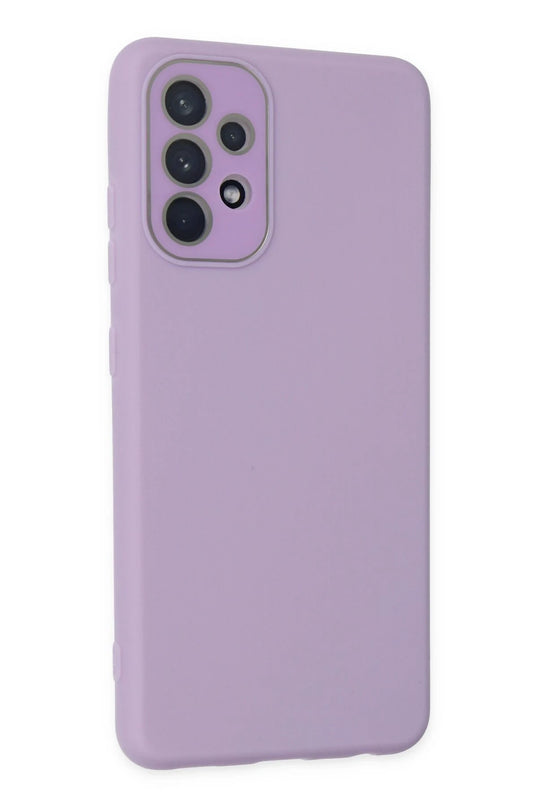 Samsung Galaxy A53 5G Lansman Glass Kapak Kılıf - Lila 2