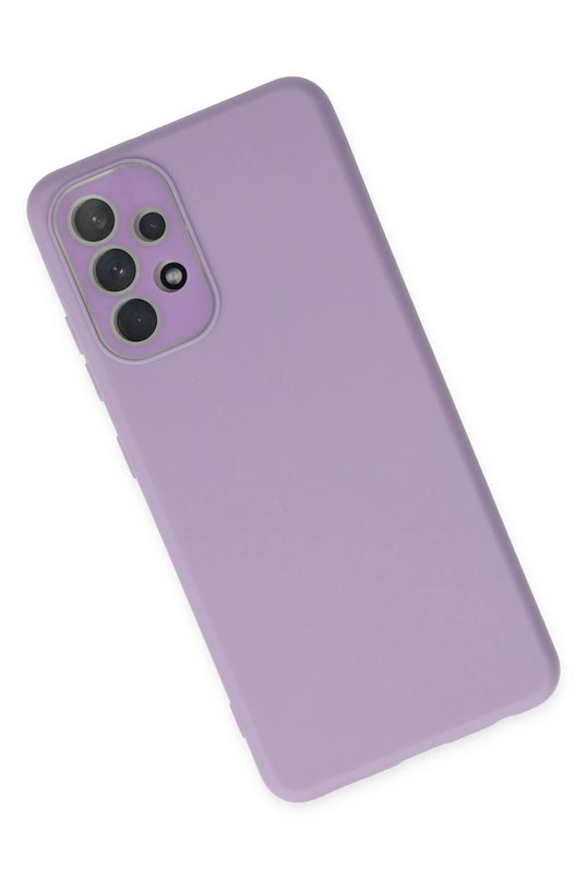 Samsung Galaxy A53 5G Lansman Glass Kapak Kılıf - Lila 3