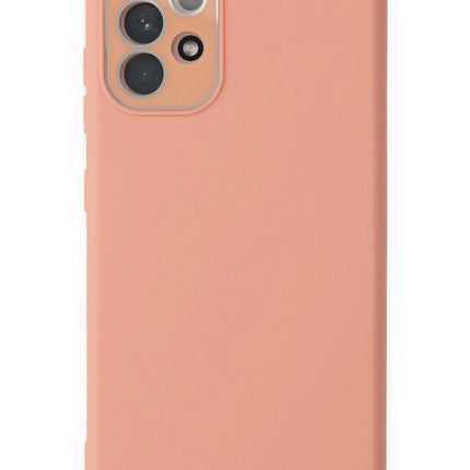 Samsung Galaxy A53 5G Lansman Glass Kapak Kılıf - Pembe