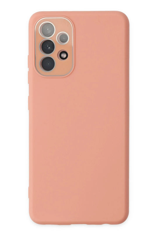 Samsung Galaxy A53 5G Lansman Glass Kapak Kılıf - Pembe