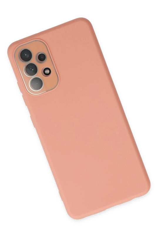 Samsung Galaxy A53 5G Lansman Glass Kapak Kılıf - Pembe 3