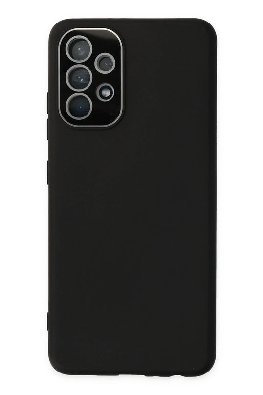 Samsung Galaxy A53 5G Lansman Glass Kapak Kılıf - Siyah