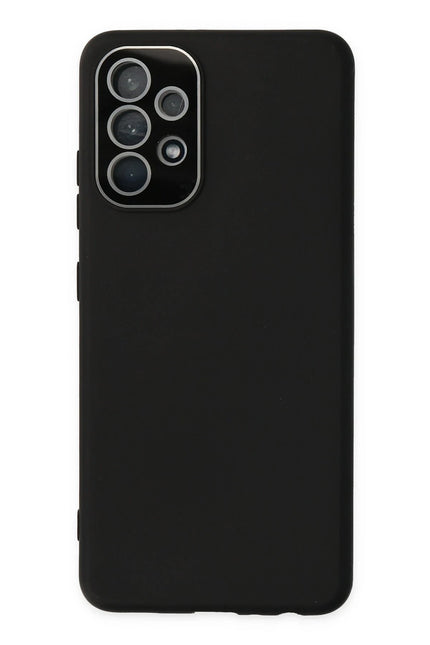 Samsung Galaxy A53 5G Lansman Glass Kapak Kılıf - Siyah