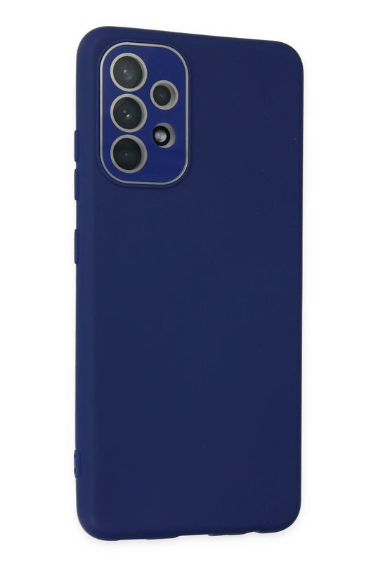 Samsung Galaxy A53 5G Lansman Glass Kapak Kılıf - Sky Blue 2