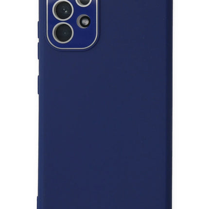 Samsung Galaxy A53 5G Lansman Glass Kapak Kılıf - Sky Blue
