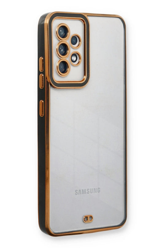 Samsung Galaxy A53 5G Liva Lens Silikon Kılıf - Siyah