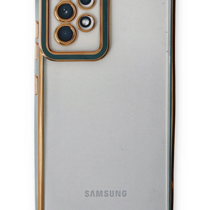 Samsung Galaxy A53 5G Liva Lens Silikon Kılıf - Yeşil 2