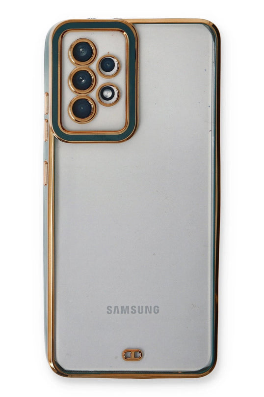 Samsung Galaxy A53 5G Liva Lens Silikon Kılıf - Yeşil 2