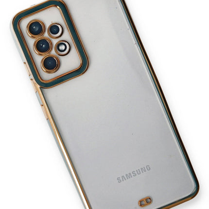 Samsung Galaxy A53 5G Liva Lens Silikon Kılıf - Yeşil 3